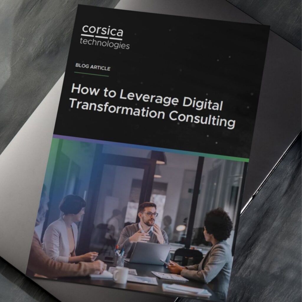 Digital transformation consulting whitepaper cover