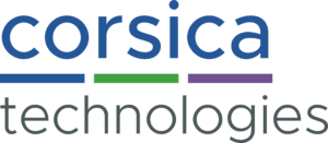 Corsica logo in color.