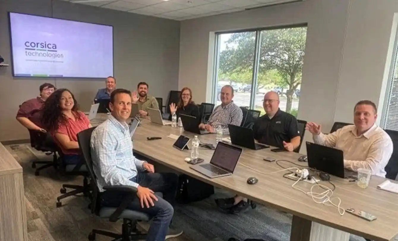 Corsica Technologies onboarding team