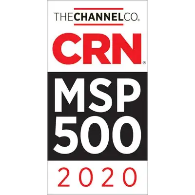 2020 CRN Solution Provider 500 logo.