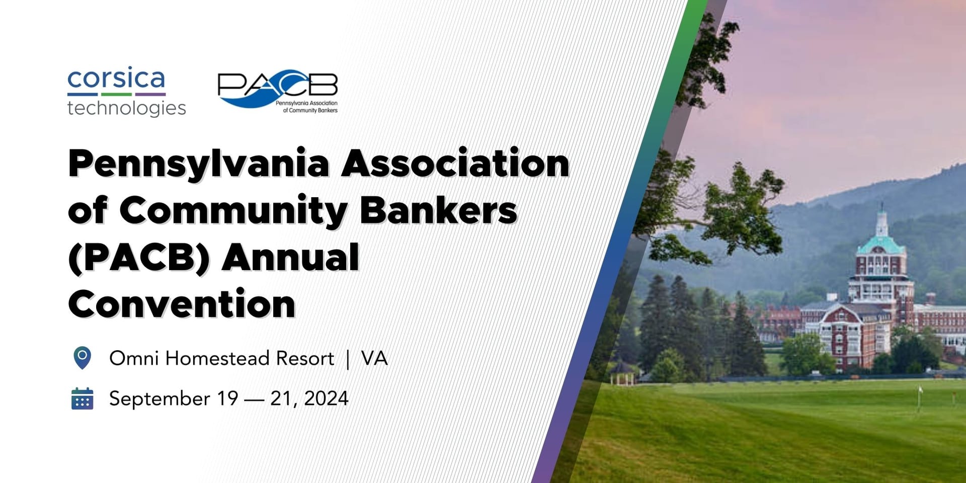 2024 Pennsylvania Association of Community Bankers (PACB) Annual Convention