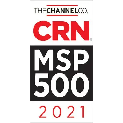 2021 CRN Solution Provider 500 logo.