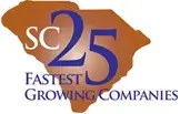 SC 25 Fastest Growing Companies logo.
